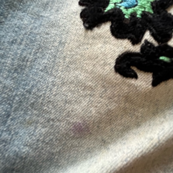 Baby Gassy Gooma 24 m denim pants with black fur bottoms - Picture 3 of 4